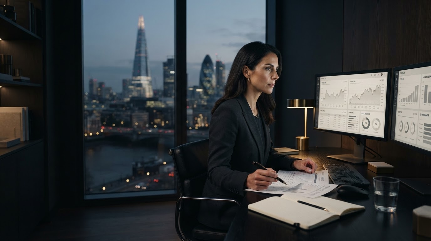 Prelievi Valori Ai data visualization overlaying a professional analytical workspace